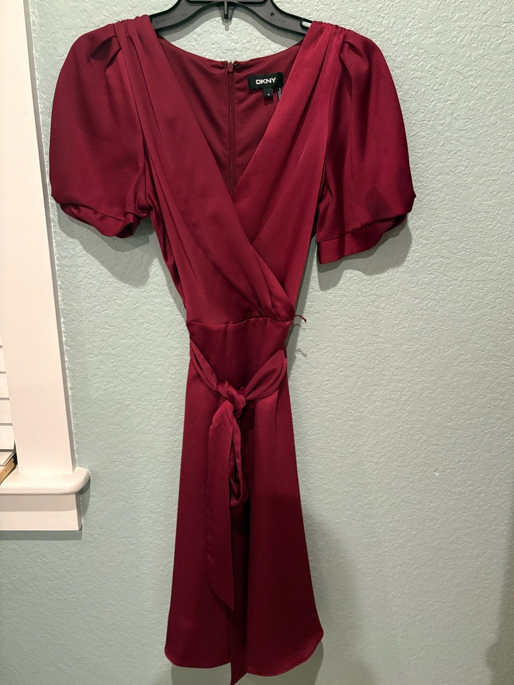 DKNY Faux Wrap Dress